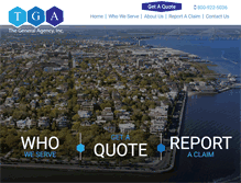 Tablet Screenshot of generalagencyinc.com